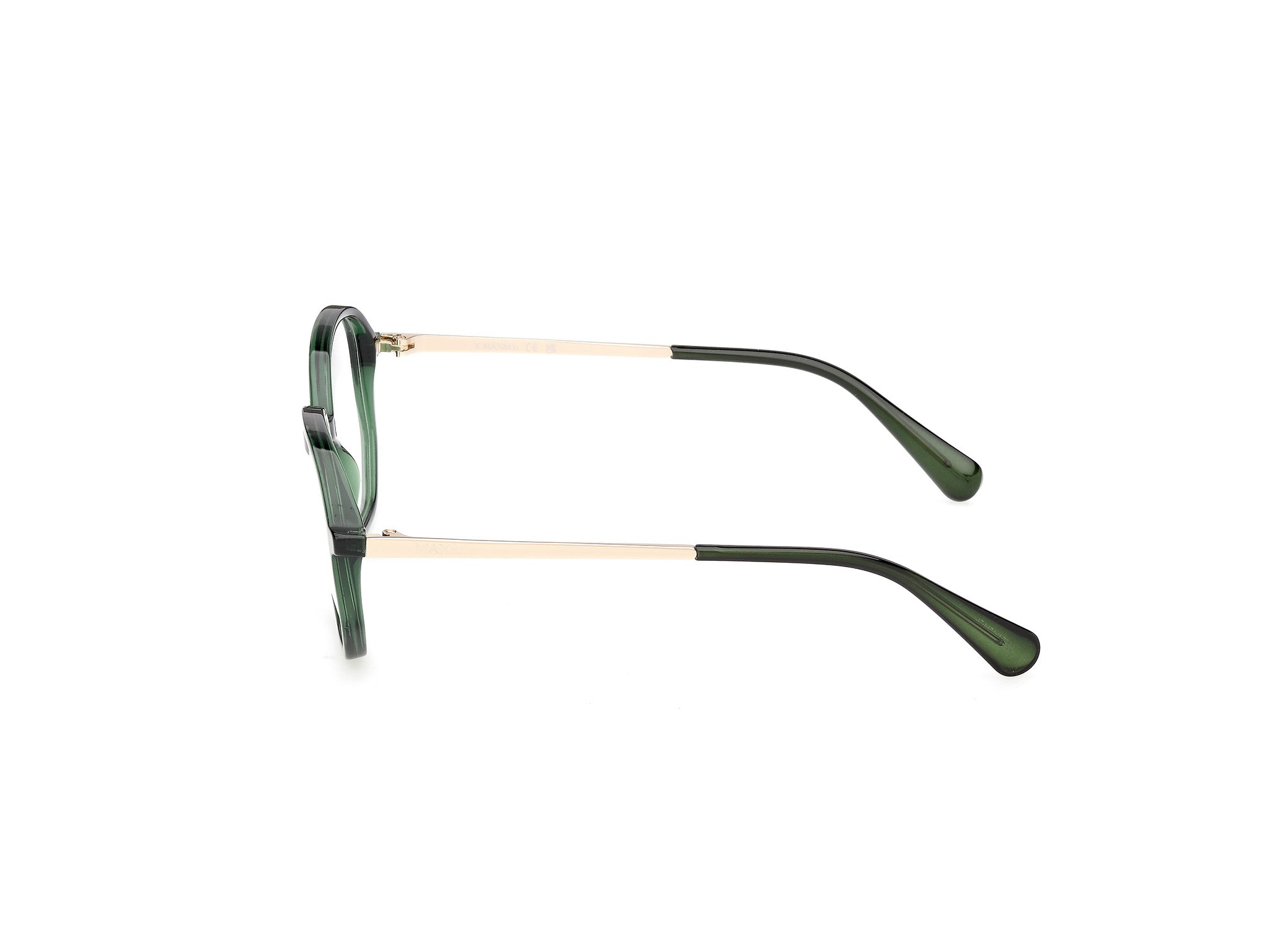 MAX&Co Mujer MAX&Co MO5199 096 Monturas ópticas Inyectado Verde Geométrico Norma