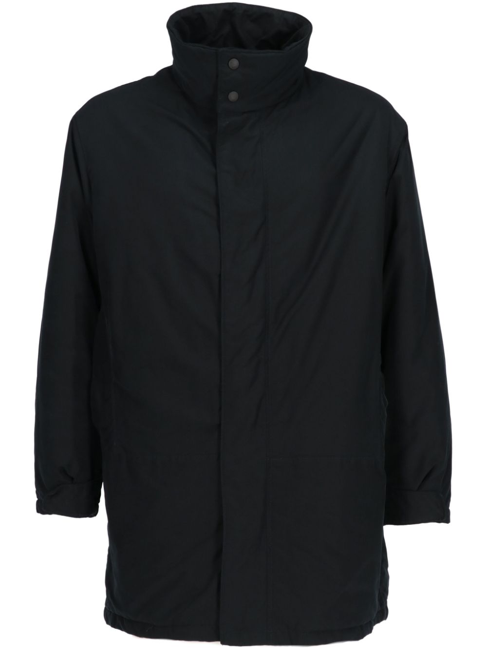 1990s parka coat - Blue