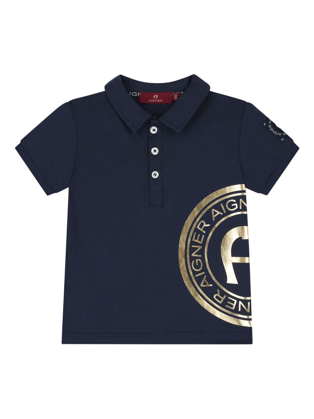 Cotton polo shirt - Blue