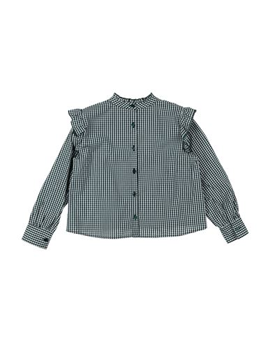 Girl Kid Girl Top Dark green Size 12 Cotton