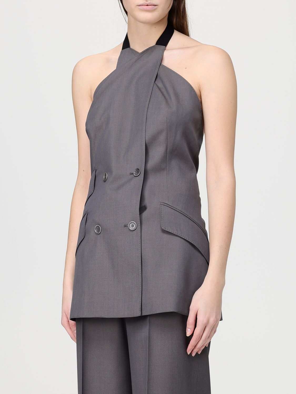 Jacket Woman color Grey