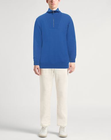 Lab Man Turtleneck Blue Size L Merino Wool, Cotton