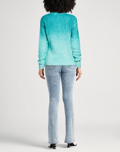 Woman Sweater Turquoise Size ONESIZE Mohair wool, Polyamide, Elastane