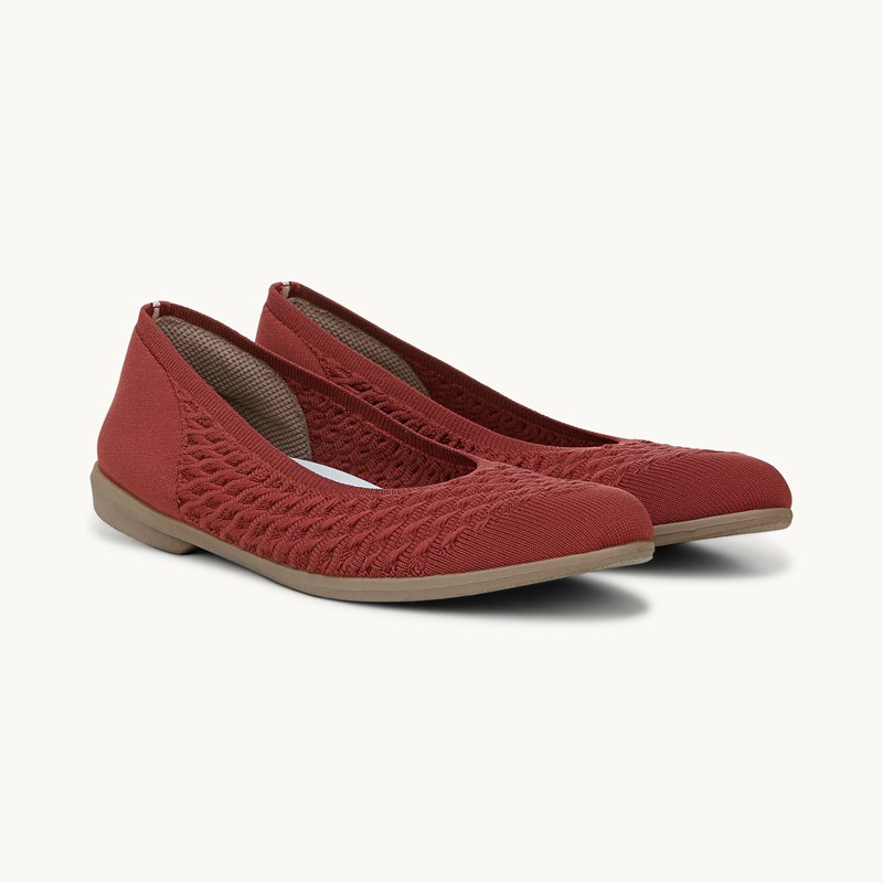 For Khloe Slip On Shoes Sangria Cable Knit