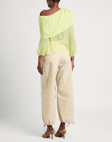 Woman Top Lime green Size 4 Polyester