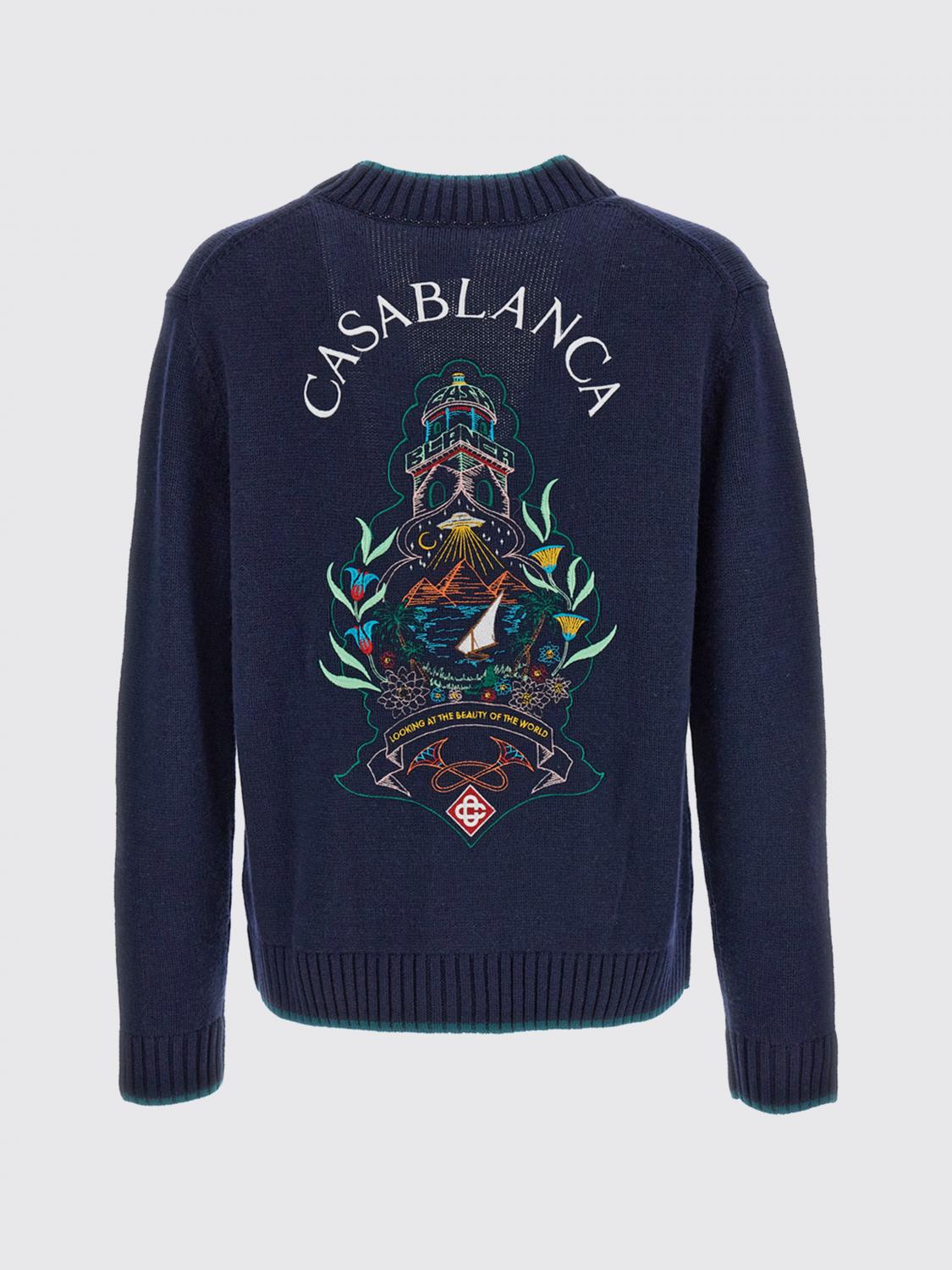 Sweater Men color Blue