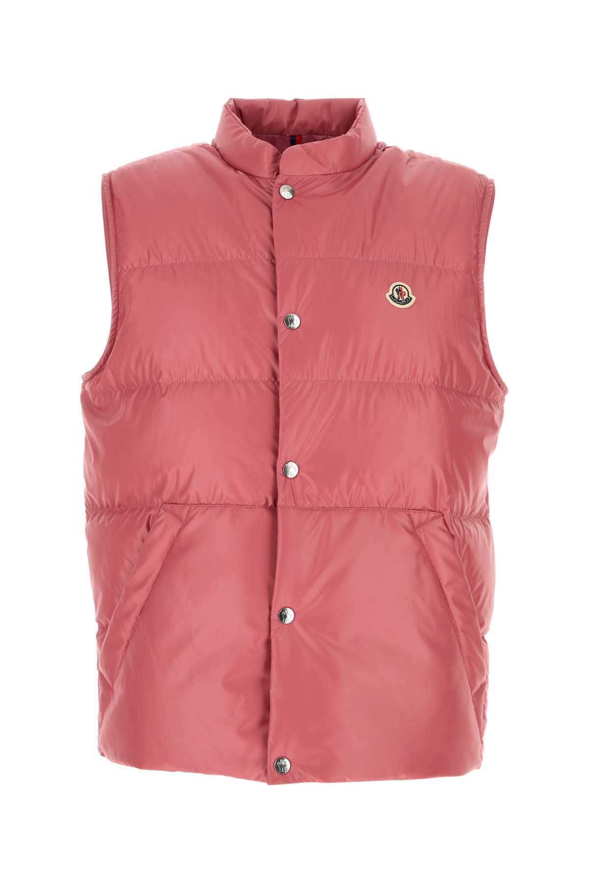Dark Pink Polyester Restigo Down Jacket