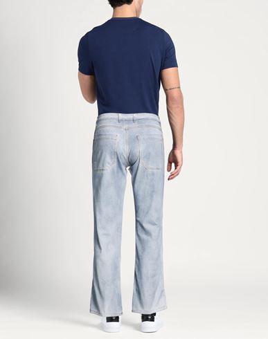Man Jeans Blue Size S Cotton, Elastane