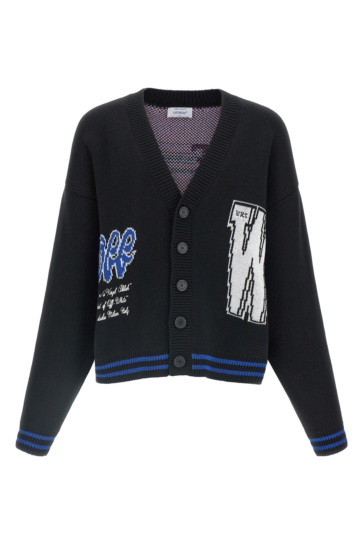 'Glide Diag' Cardigan