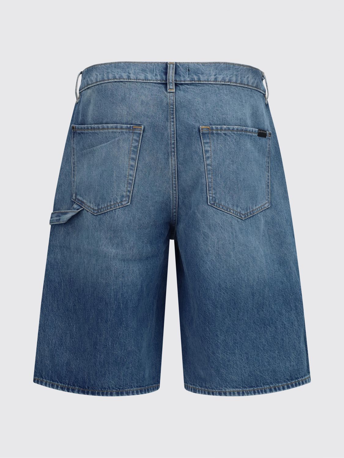 Shorts Men color Denim