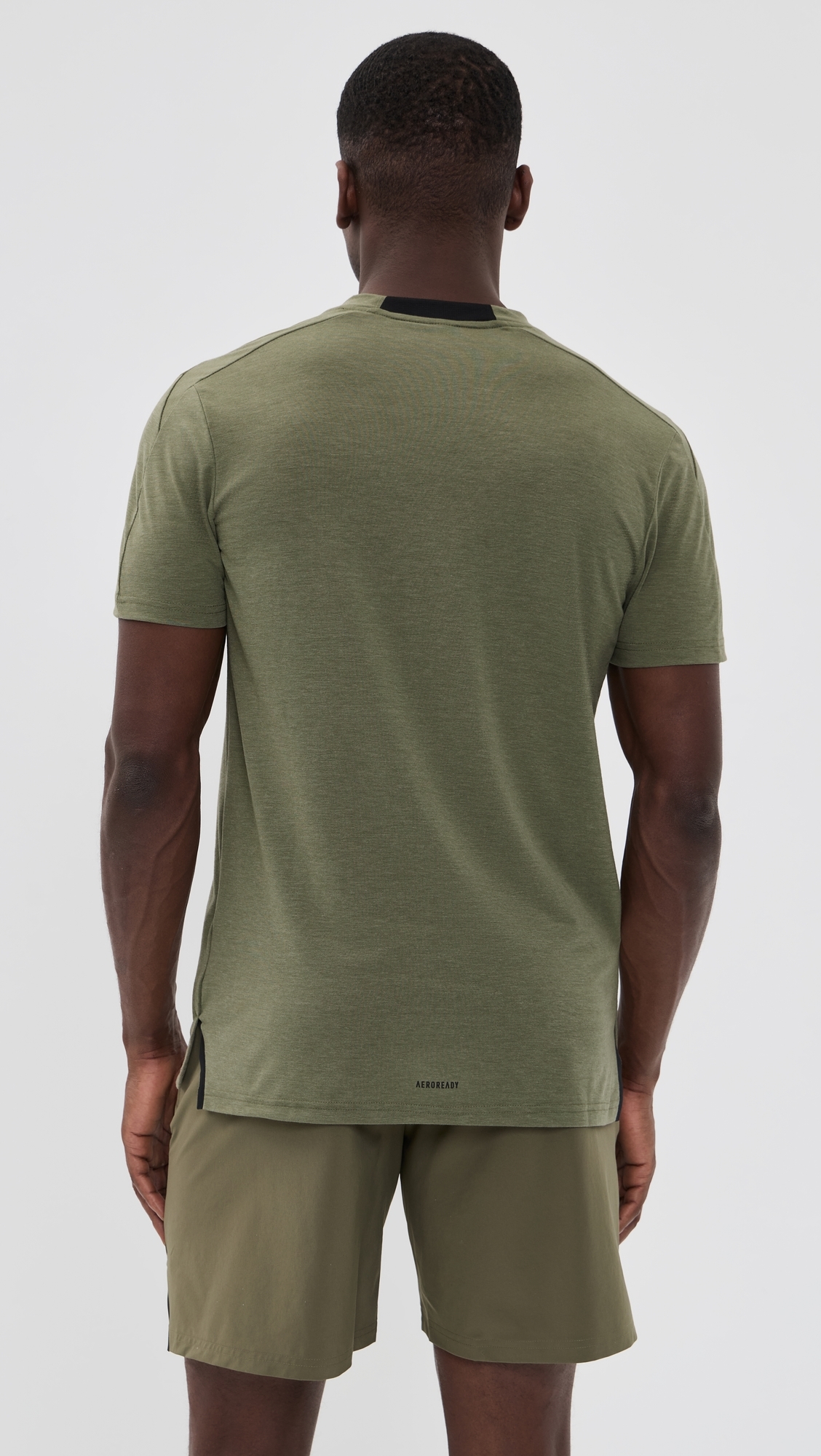 Designed For Training Workout Tee Olive Strata