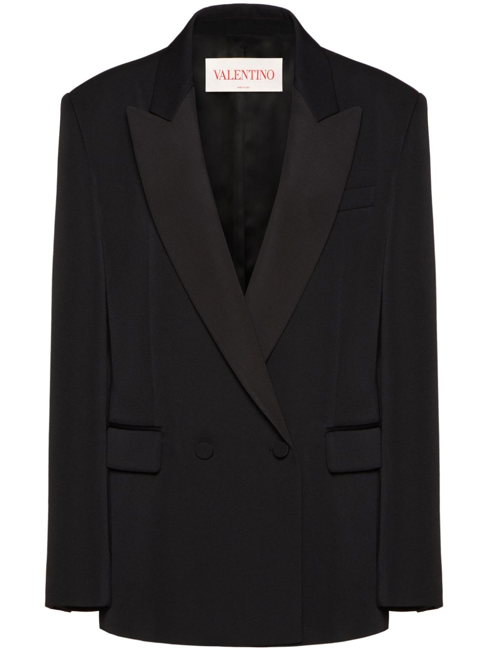 Double-breasted blazer - Black