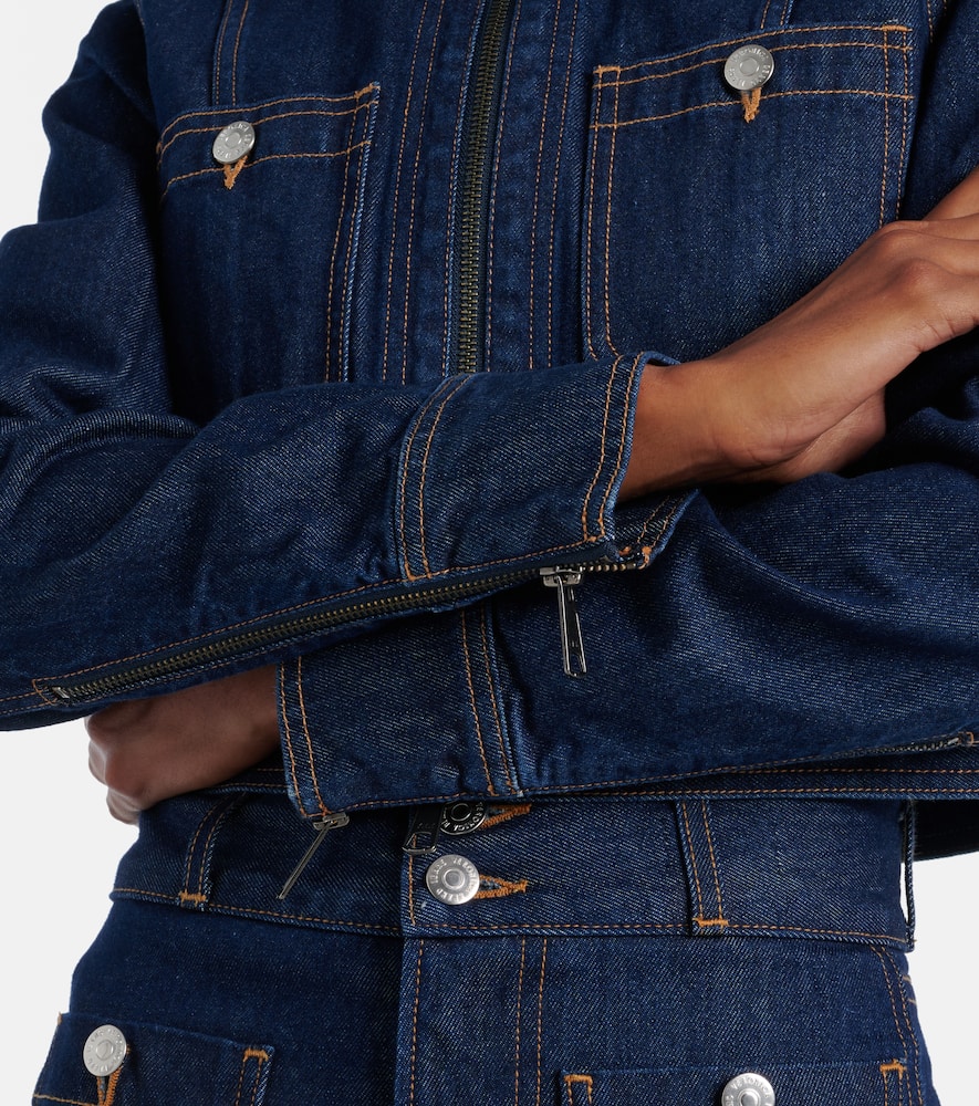 Patty cropped denim jacket