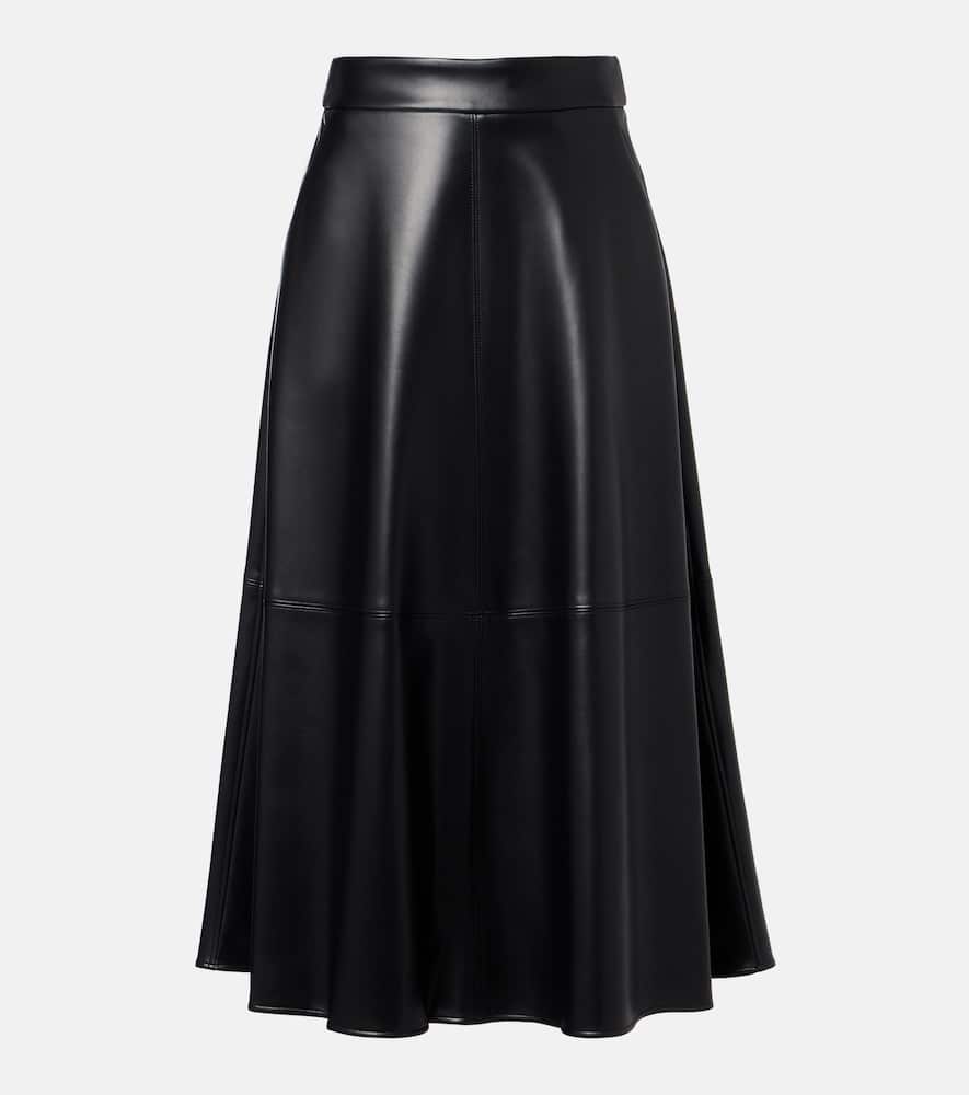 Ninfa jersey midi skirt