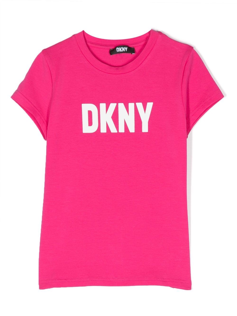 Logo-print short-sleeve T-shirt - Pink