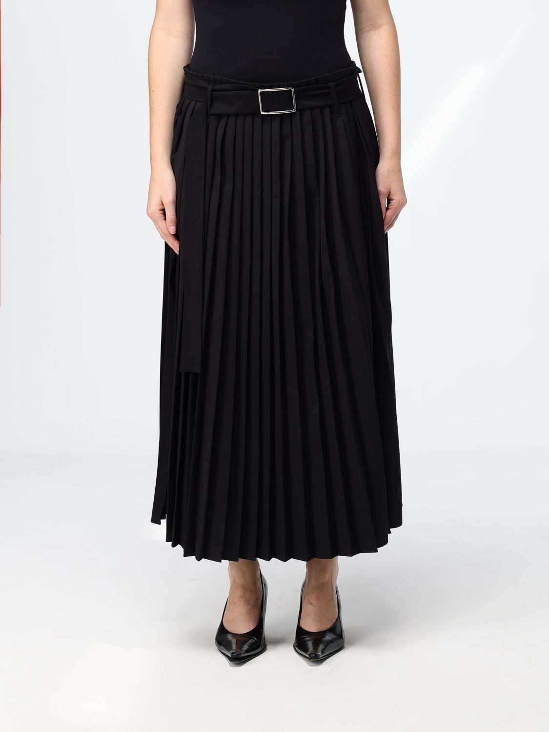 Skirt Woman color Black