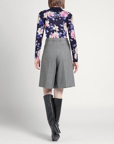 Woman Turtleneck Midnight blue Size L Silk, Wool, Cashmere