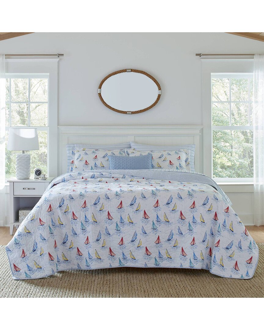 Ahoy of Cotton Reversible Quilt Set