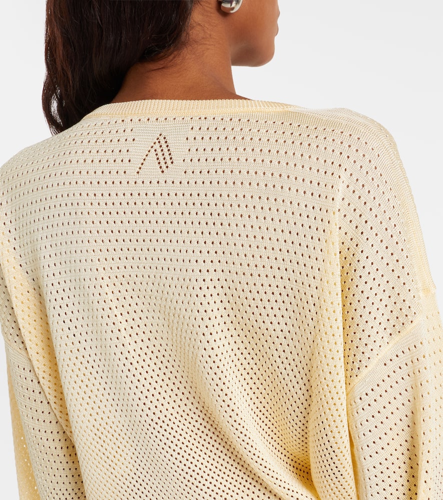 Open-knit minidress