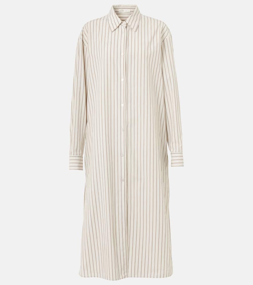 Chihiro striped cotton shirt dress