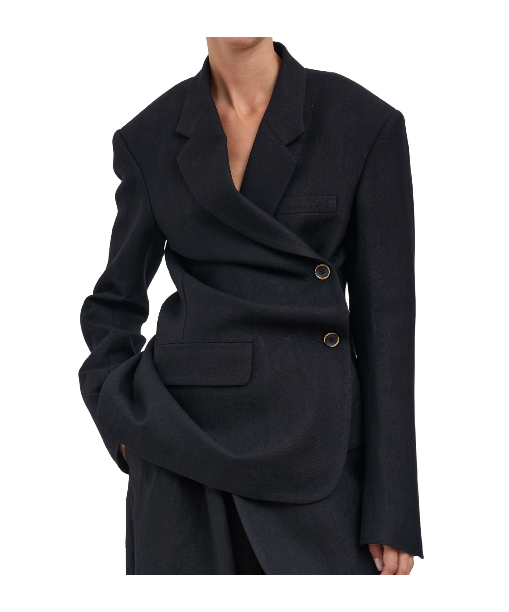 Long-sleeved suit jacket