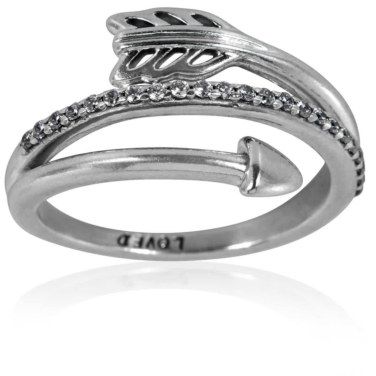 Sterling Silver Wrap-Around Arrow Ring