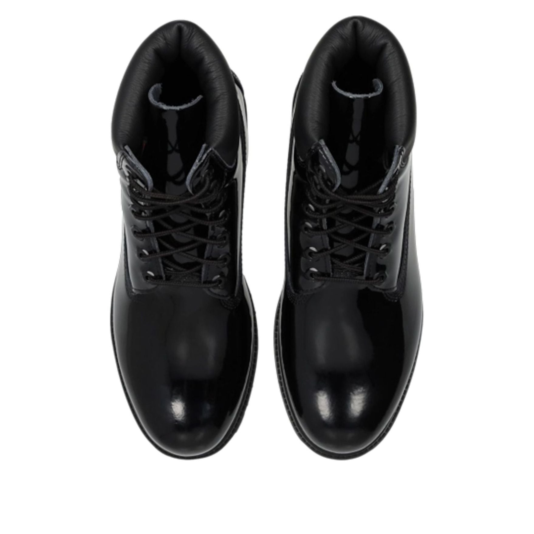 6 Inch Premium Waterproof Patent Boots 'Black'