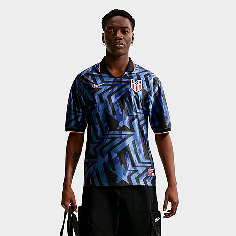 Men's USA Energy Dri-FIT Soccer Top in Midnight Navy/University Red