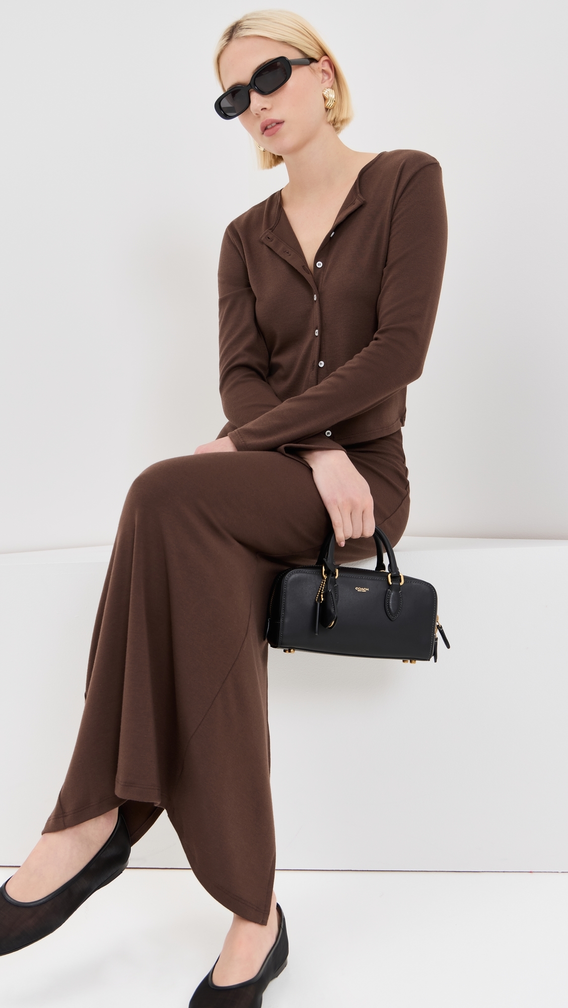 Eloise Cardigan Chocolate