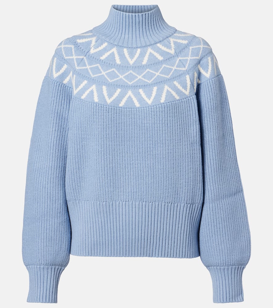 Marcie ribbed-knit turtleneck sweater