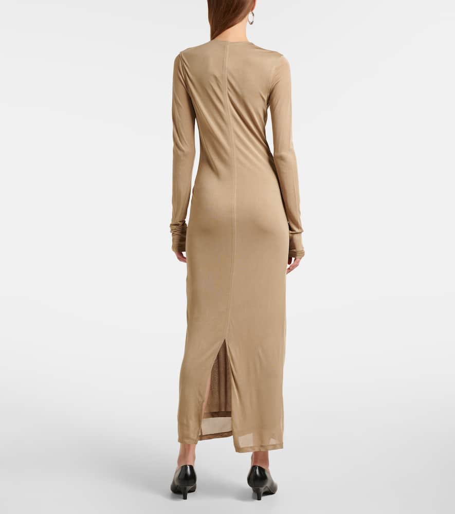 Toteme Draped jersey maxi dress