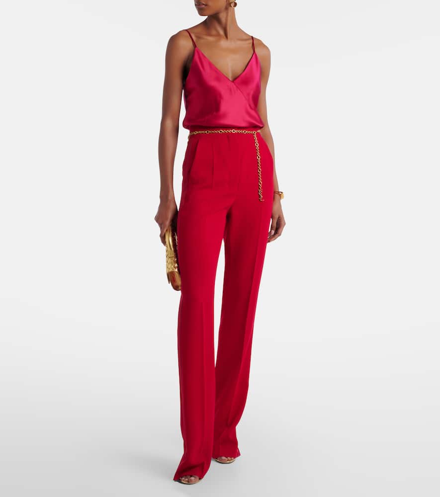 Silk satin camisole