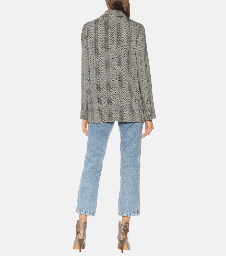 Charly checked wool blazer