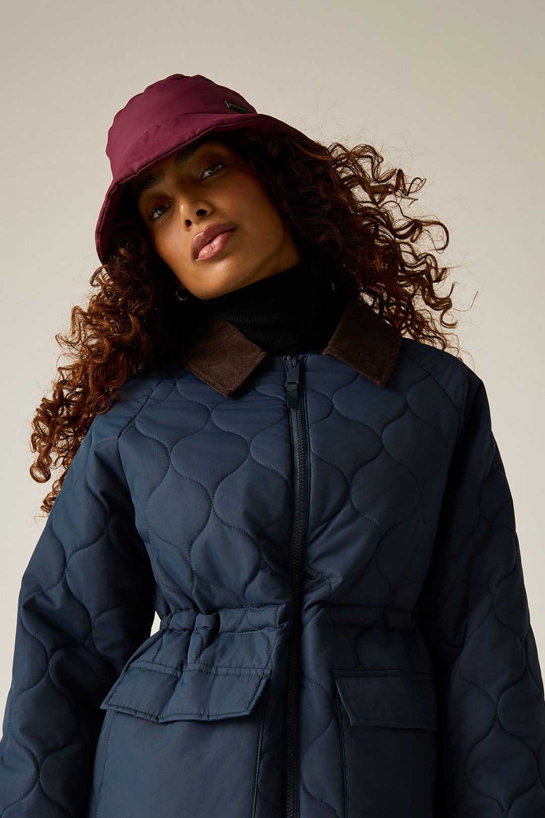 Regatta Women's Onion Quilted Amira Jacket in Navy
