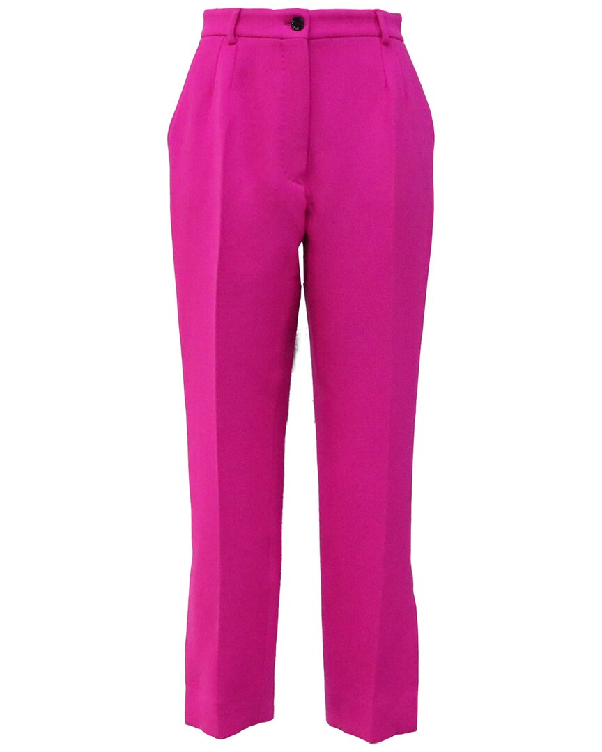 High-Rise Tailored Trousers, Size Eu, 48 (Authentic Pre-Loved)