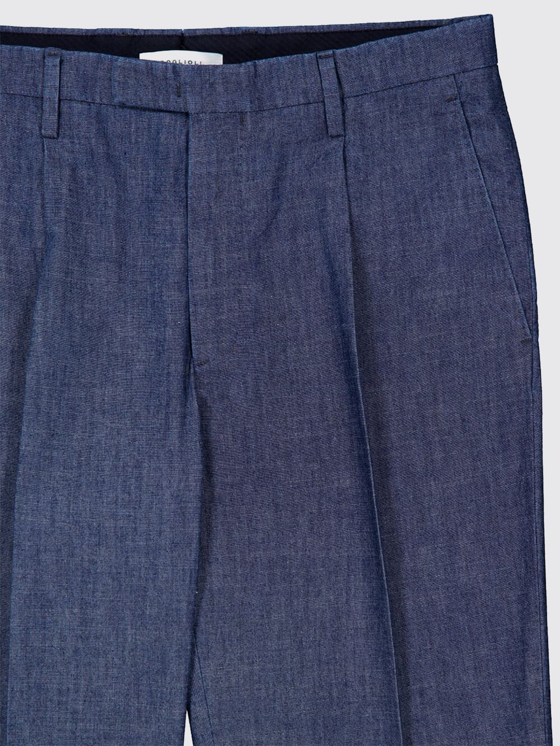 Pants Men color Blue