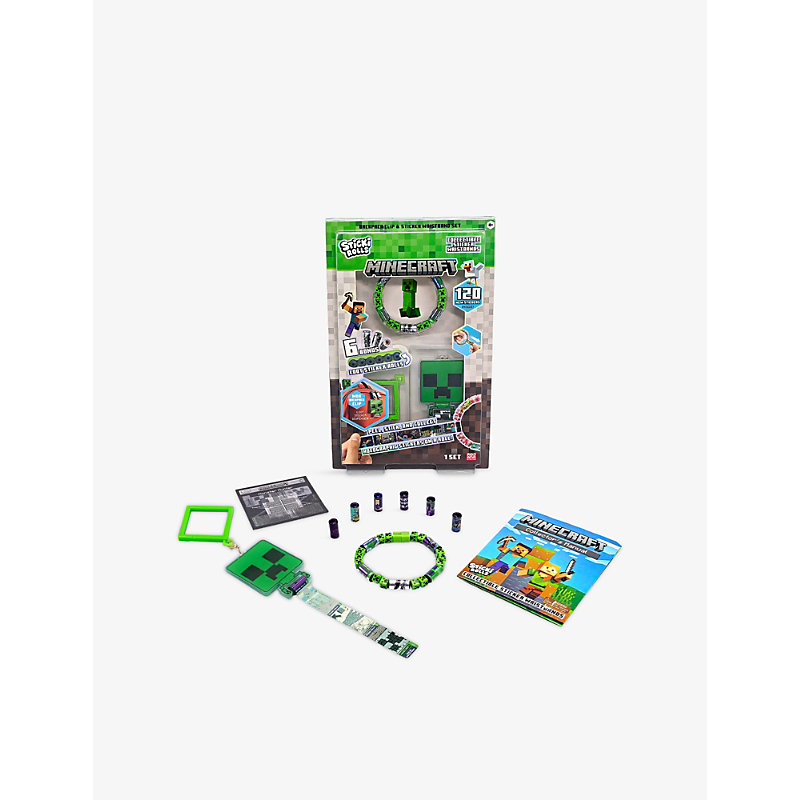 Minecraft Sticker and Wristband Set