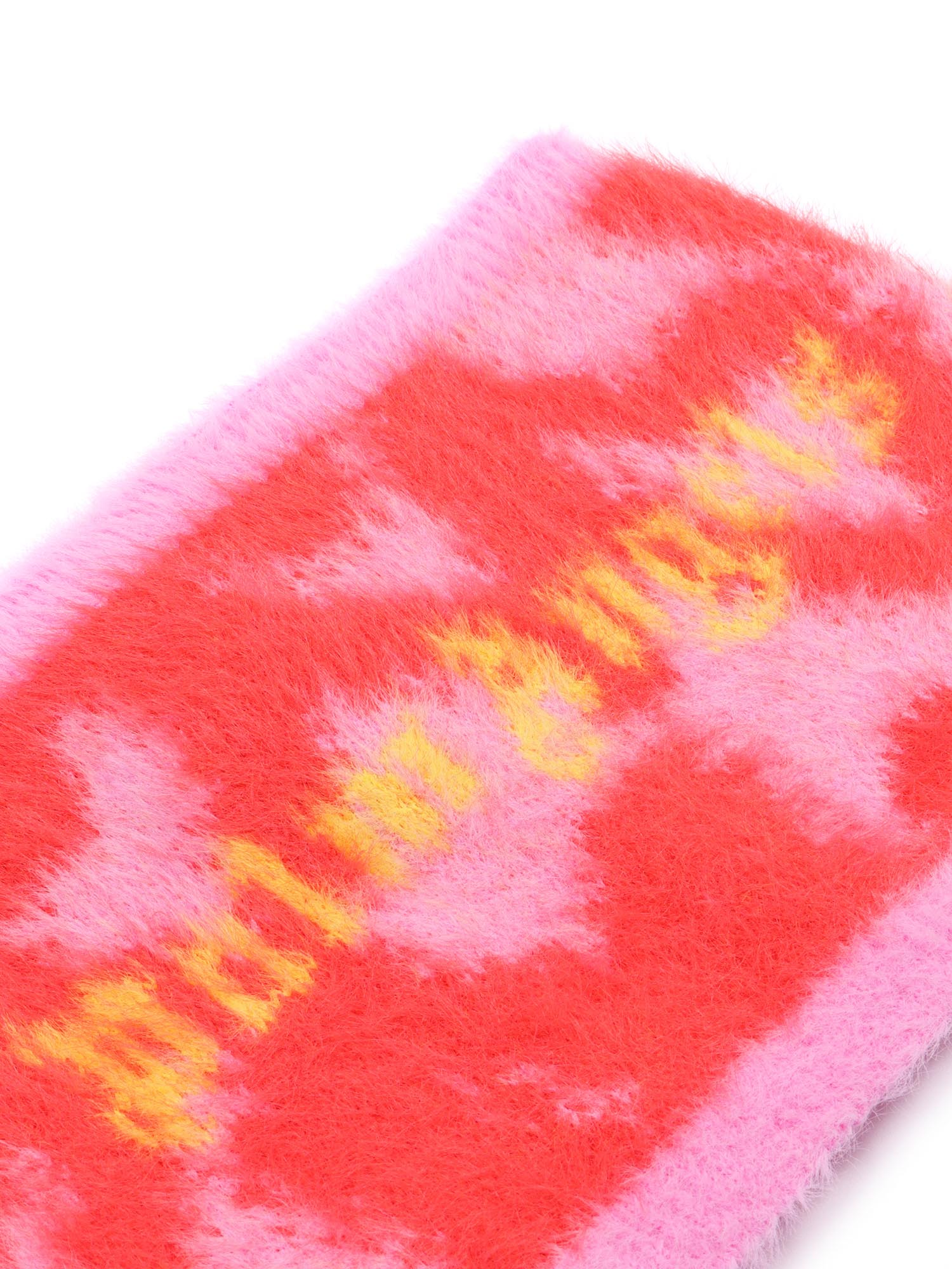 Palm Angels Pa Spray Hearts Knit Collar Rose Pink
