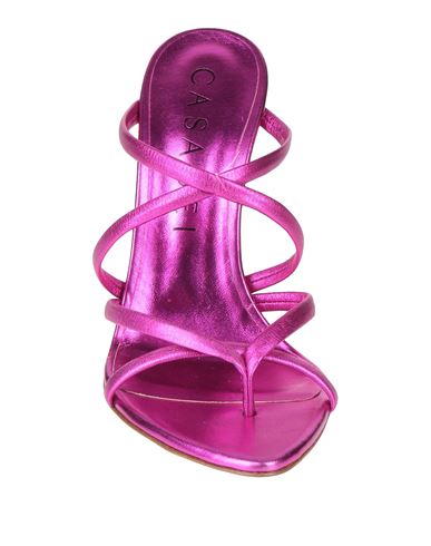 Woman Thong sandal Fuchsia