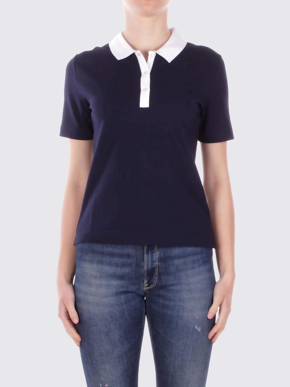Polo Shirt Woman color Blue