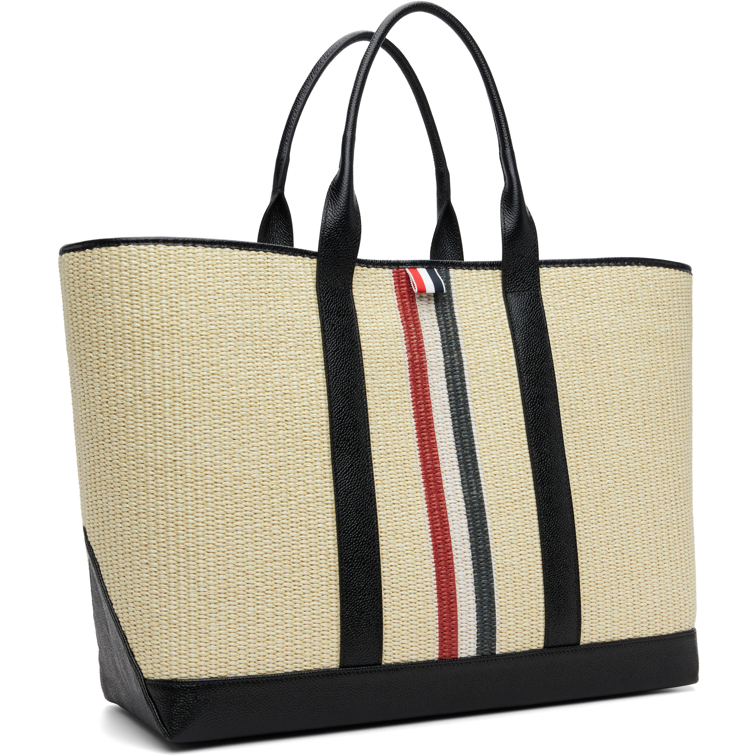 Beige Medium Tool RWB Stripe Tote