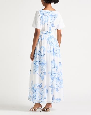 Luckylu Milano Woman Maxi dress White Size 6 Polyester