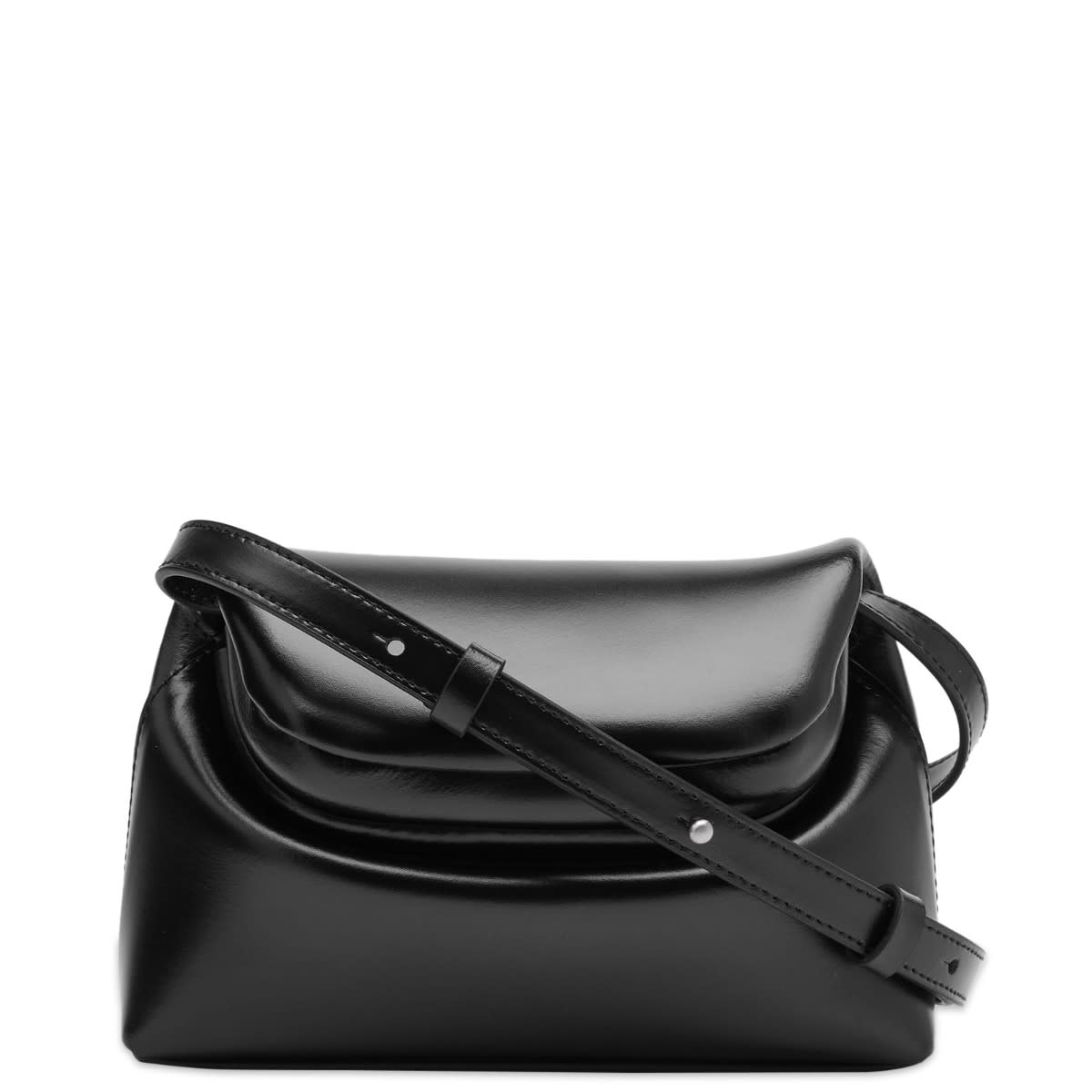 Women's Mini Folder Brot Bag in Black 