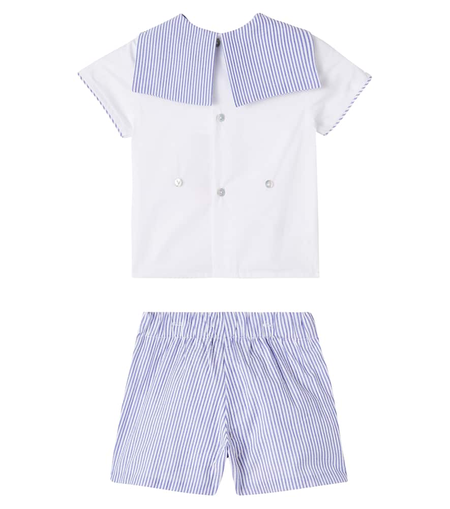 Baby Antonio cotton T-shirt and shorts set