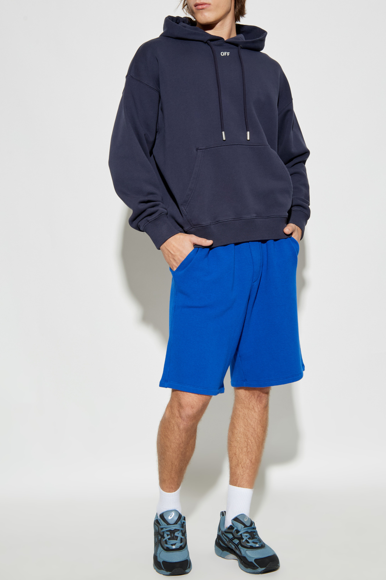 Sweat Shorts, Men's, Blue