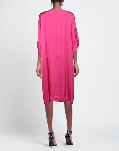 Rossopuro Woman Midi dress Fuchsia Size M Viscose