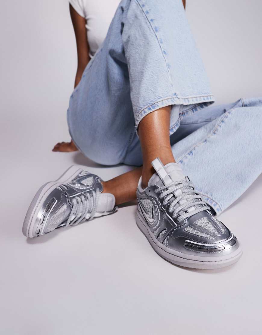 Nike Air 1 Method of Make Low unisex trainers in grey and silver