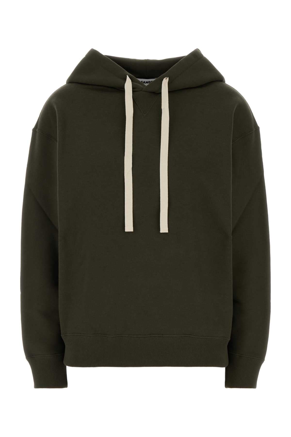 100% Cotton Hoodie — Green