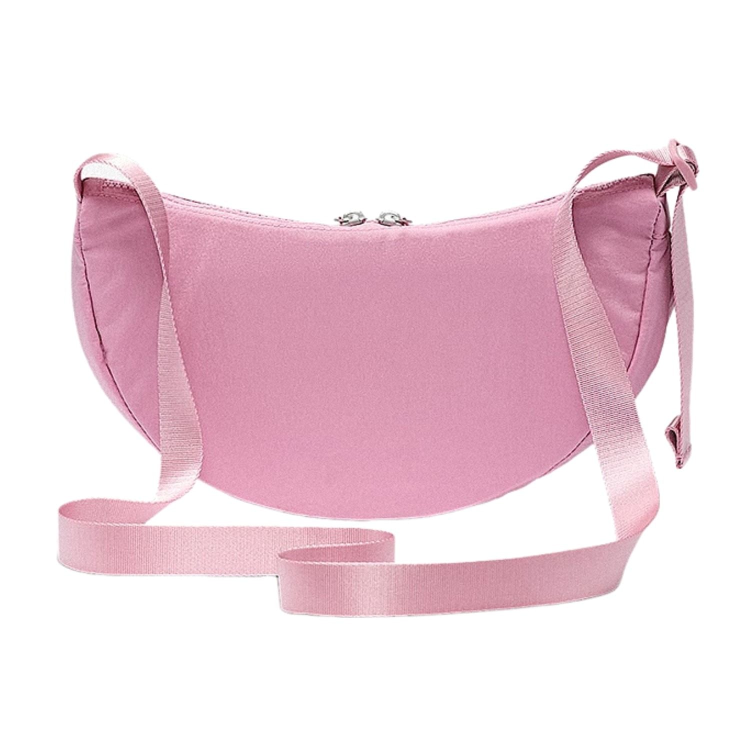 Aura Crescent Crossbody Bag 'Pink'