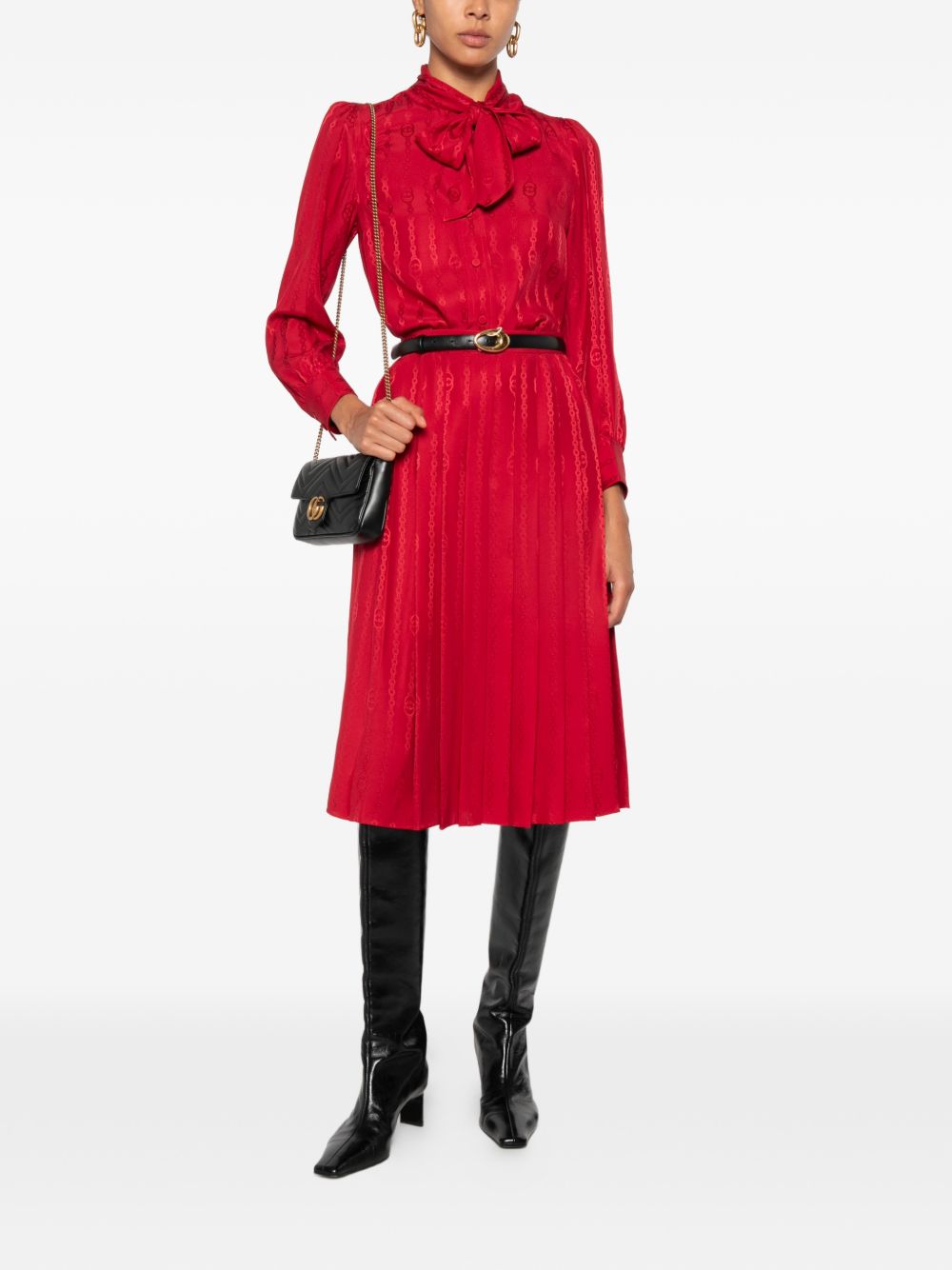 Red Regular Solid Shirt